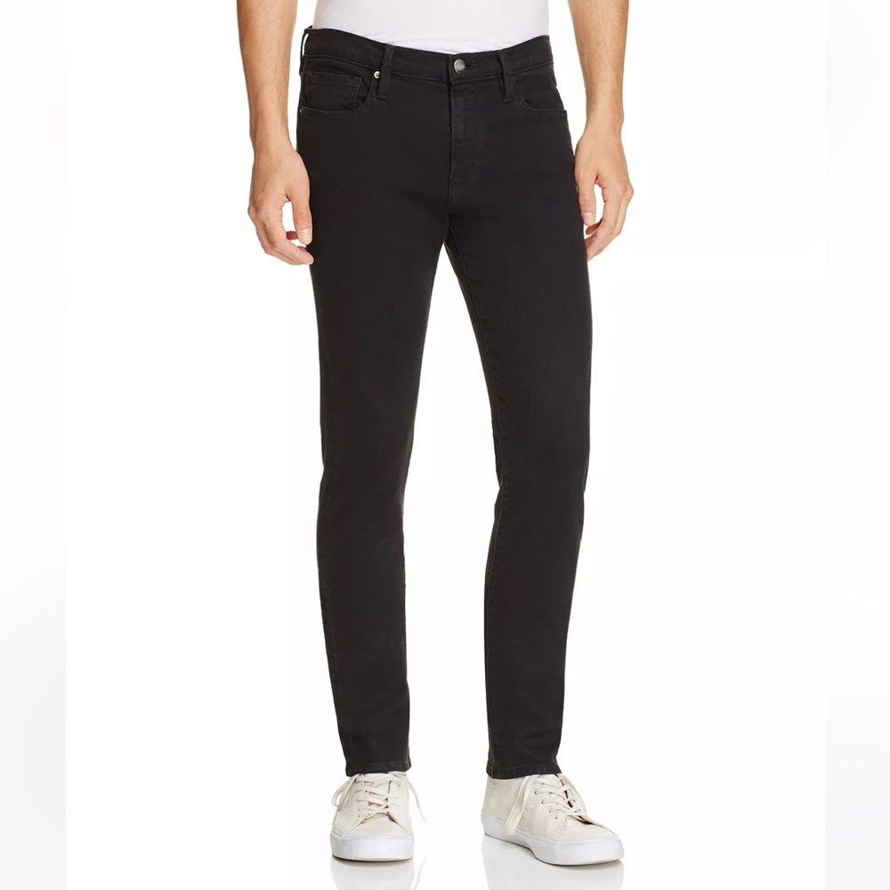 Frame l'homme skinny Noir Denim Jean Size 29 New With Tag.